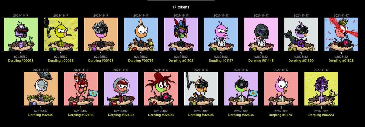 StarfallenADA's tweet photo. Did someone say Derplings 👀👀 #derpbirds #derplings #derp #imafather @DerpBirdsNFT #LFG https://t.co/xWzvjK9cND