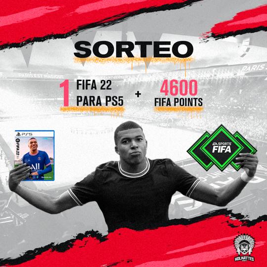 Tom_gauna's tweet image. ⚠️SORTEO⚠️

Junto a @Holkattes les traemos un sorteo donde los dos premios van a ser:

⚽1 FIFA 22 Completo
🍀4600 Fifa Points

Requisitos:
-Seguirme a mi y a @Holkattes 
-Rt a este tweet
-Etiquetar 2 amigos

Los 2 ganadores se sortearan el próximo domingo en stream, suerte❤️!