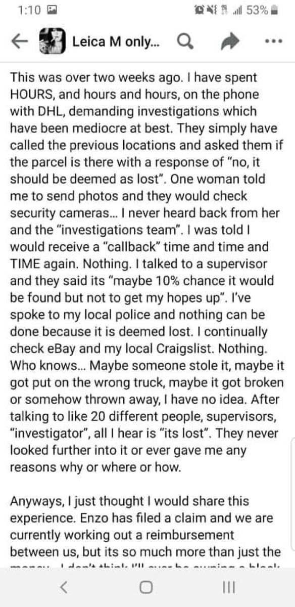 studio_c41's tweet photo. Make this right for this photographer @DHLUS. Retweet to get their attention y’all. https://t.co/60pDBy2suM