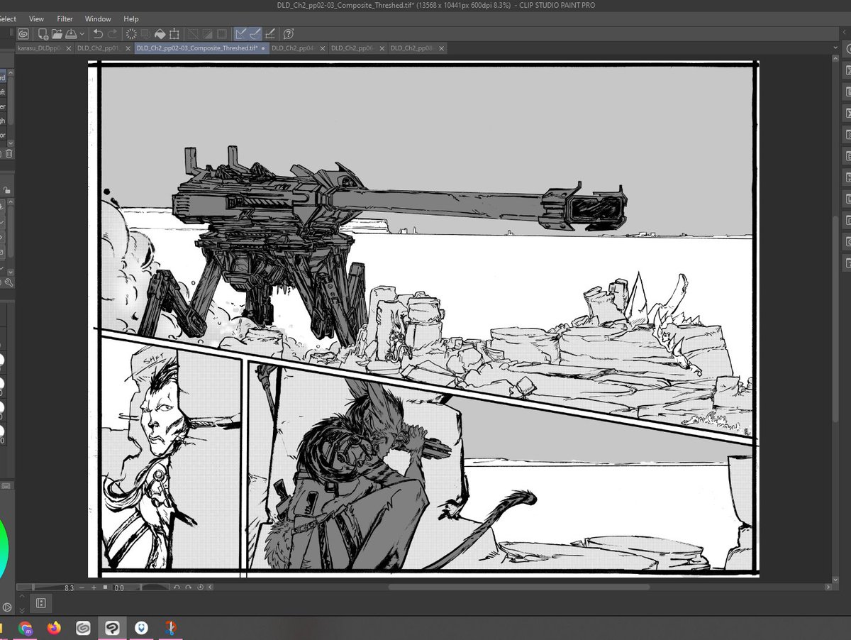 mm_mmm's tweet photo. Man, feels good to get toning again. Wish the lineart was this quick! #CLIPSTUDIO #makingcomics #DeathsLastDay #artistsontwitter #PlasticSouls https://t.co/dWURIOsn1p