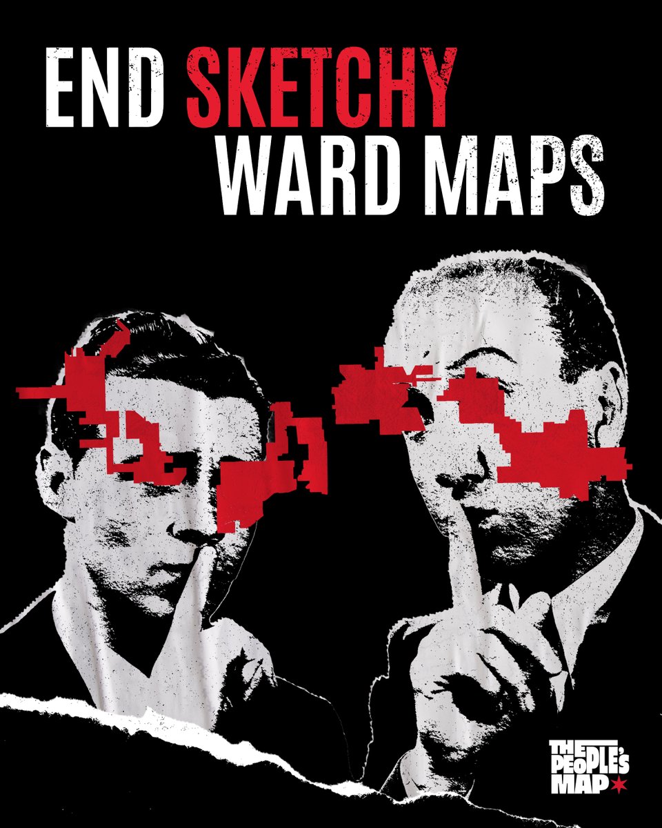 chicagoswards's tweet photo. This is our chance to end #VoterSuppression and corrupt #WardMaps in #Chicago for the next decade. Encourage your fellow #Chicagoans to sign the petition to make their support for #ThePeoplesMap official at https://t.co/PdJ9BVJUIr https://t.co/739otJOraJ