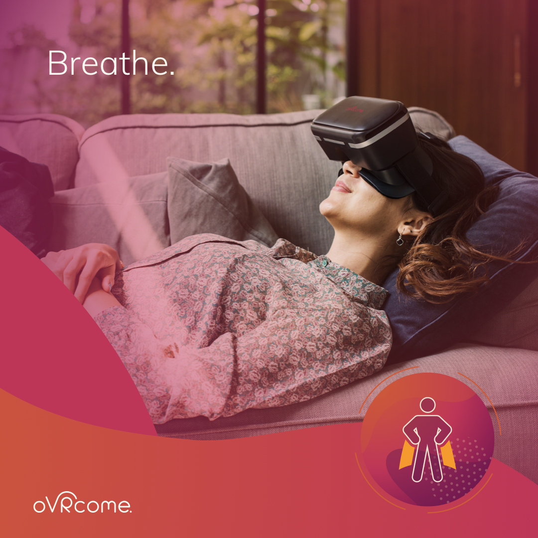 oVRcomeApp's tweet photo. Virtual Reality Exposure Therapy with oVRcome offers a managed, controlled and supported way to face your fears. 
#ovrcome #exposuretherapy #cognitivebehavioraltherapy #phobias #socialanxiety #mentalhealthawareness https://t.co/mauLNhXshC