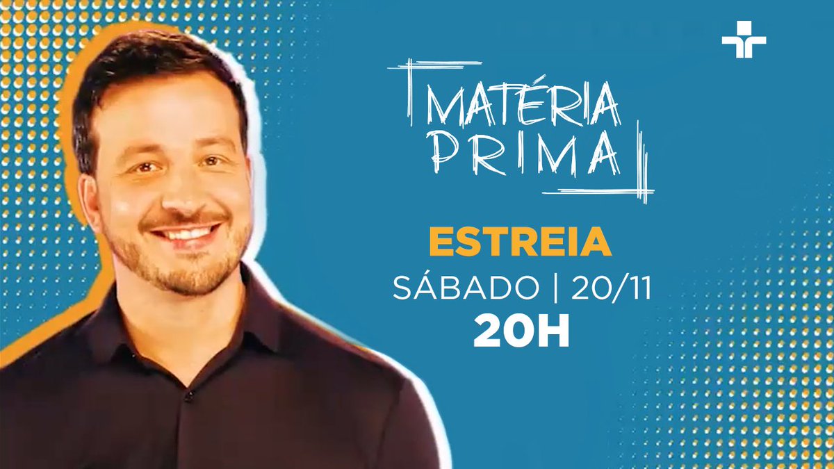 MateriaPrima_TV's tweet photo. Já colocou o despertador no seu celular??? Dia 20 de Novembro ás 20h na @tvcultura ESTREIA MATÉRIA PRIMA.​

#materiaprimatv #tvcultura #rafaelcortez #talkshow #theliveshow #talkshow #programadehumor #programadetv #televisão #televisãobrasileira https://t.co/tjiYPJRy7x