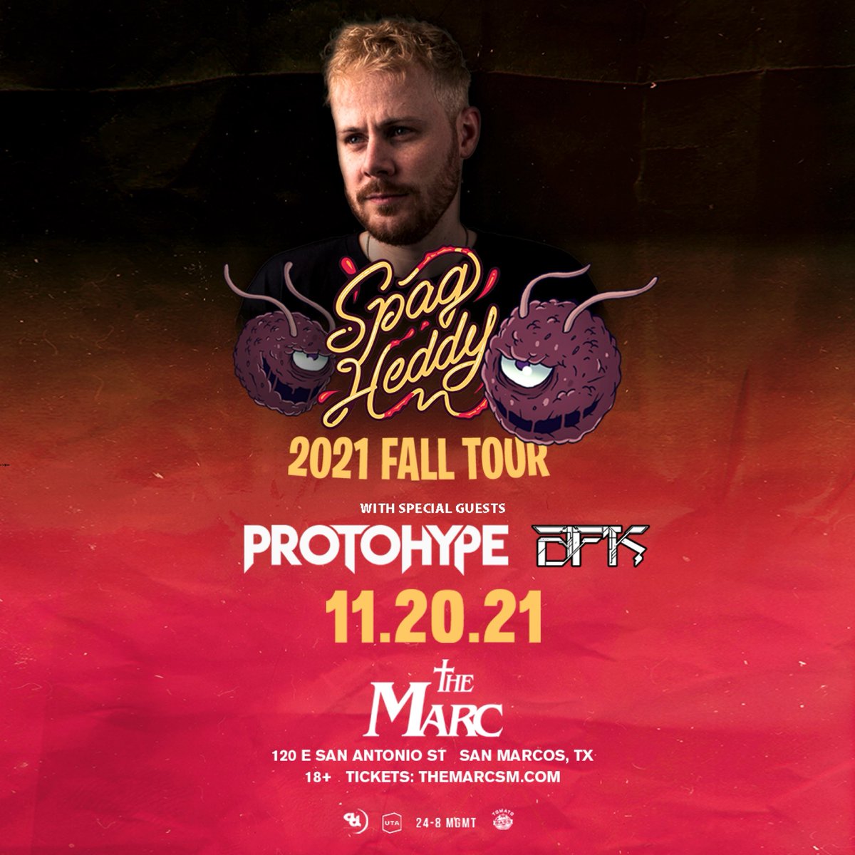 We’re doing a little giveaway for the upcoming <a href="/SPAGHEDDY/">SPAG</a> show at <a href="/TheMarcSM/">THE MARC</a> this weekend. 

Support from <a href="/Protohype/">PROTOHYPE</a> &amp; <a href="/AFKdubstep/">AFK</a> 

Head over to our Instagram for your chance to enter. 

Instagram.com/ATXRAVEBABES