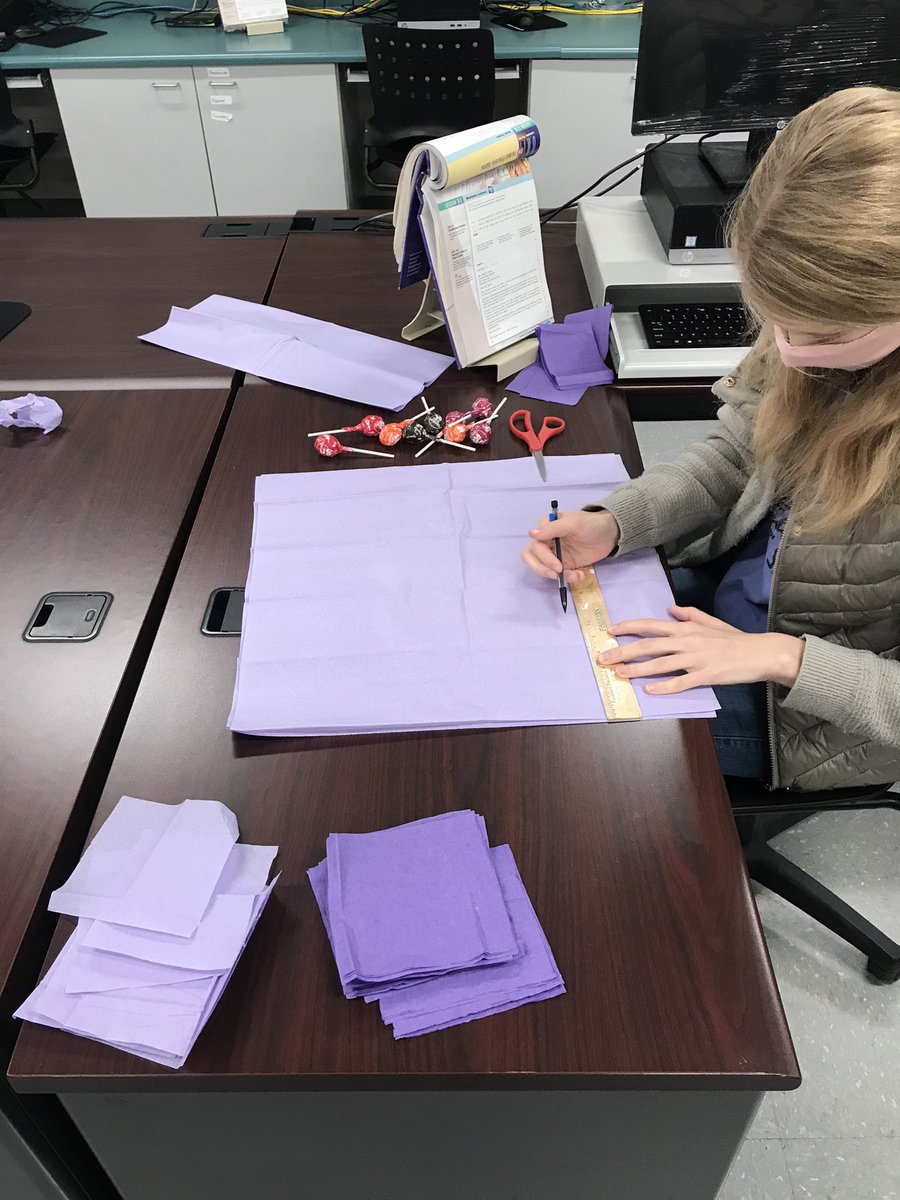 GCATCFBLA1's tweet image. Recognizing Prematurity Awareness Day by wearing purple.  Decorated and sold suckers today to raise money for the March of Dimes.  Way to go GC FBLA!