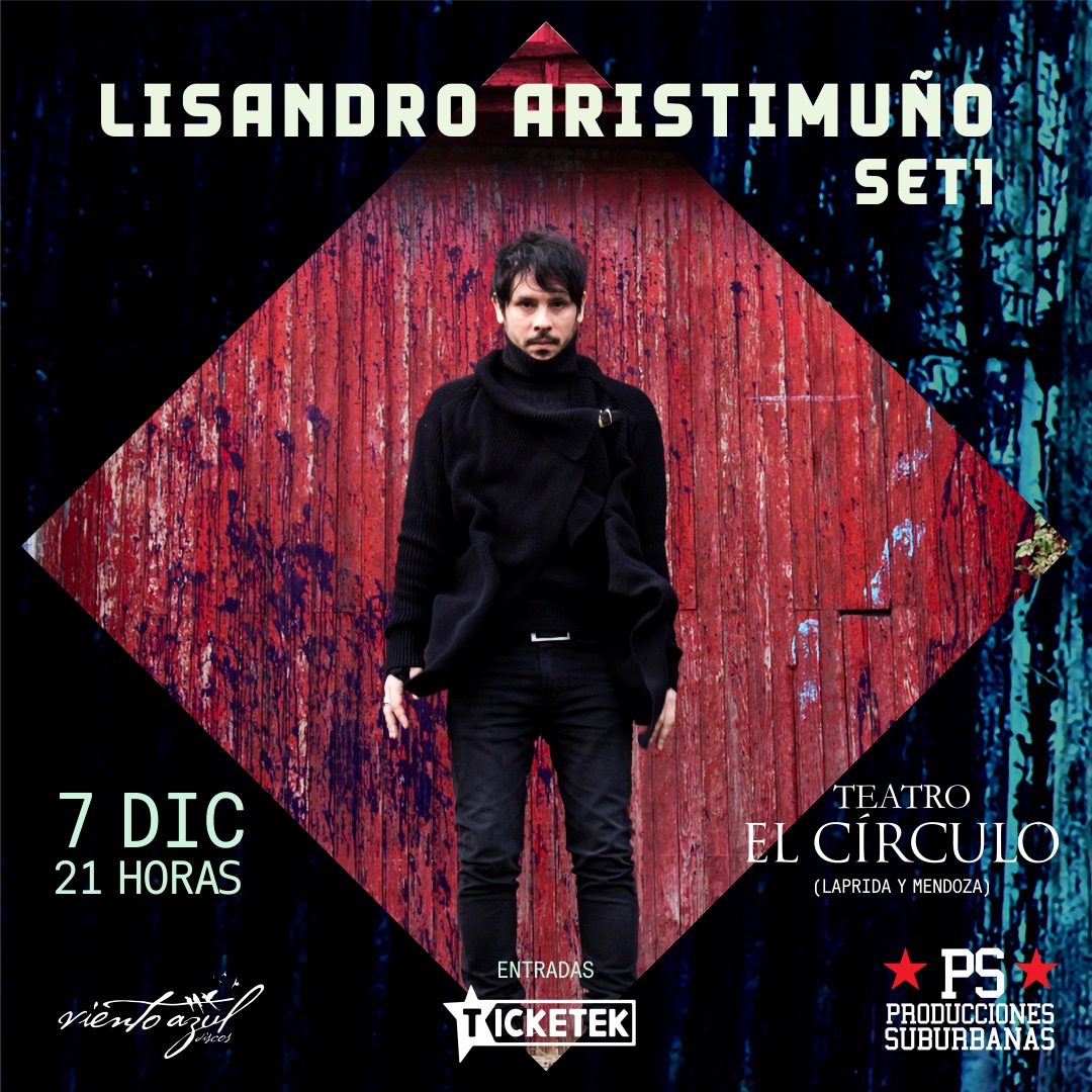 ¡Vuelve un groso! 🙌 Lisandro Aristimuño en Rosario y un reci súper íntimo con canciones elegidas y reversionadas.

🗓️ Martes 7 de diciembre
🕘 21 hs
🏟️ Teatro El Círculo

Entradas acá en ticketek.com.ar <a href="/TicketekAr/">Ticketek Argentina</a>