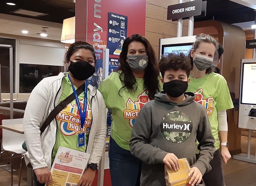 DolphinsMrs's tweet photo. What a fun night @McDonalds supporting Molloy Education Center and @NTDSE.  There is still time to stop by 4830 W. Dempster, Skokie.  We’ll be there until 7:30CST.  @Kristin_NTDSE @PerryNTDSE #NTDSEmpowers https://t.co/E0ITMHHkXU