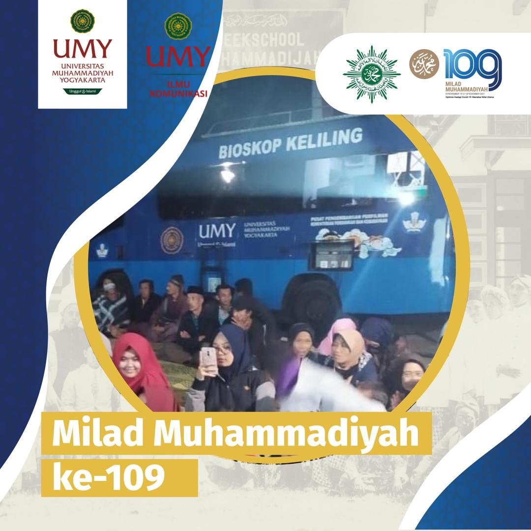 komunikasiumy's tweet photo. Selamat milad Muhammadiyah ke-109.
Optimis hadapi Covid-19 : Menebar Nilai Utama

#Milad109Muhammadiyah 
#Muhammadiyah 
#KomunikasiUMY
#UMYogya https://t.co/6JjCxzwi8b
