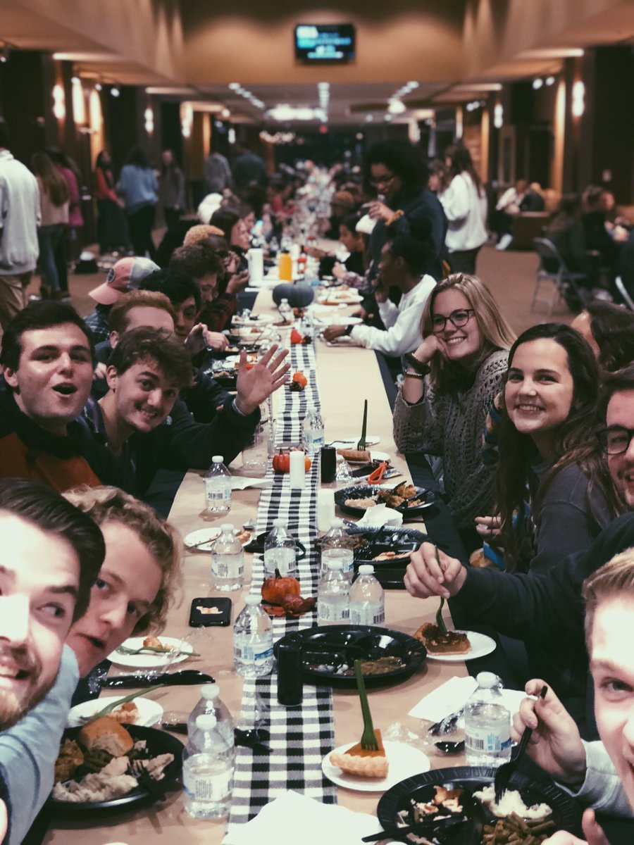 Since we can't come home with you for Thanksgiving, we're bringing Thanksgiving to YOU this Sunday night! 🦃

Everyone's getting a full Thanksgiving dinner to end the last Walk of the semester in the best of ways. We'll see you then at 8 PM!!