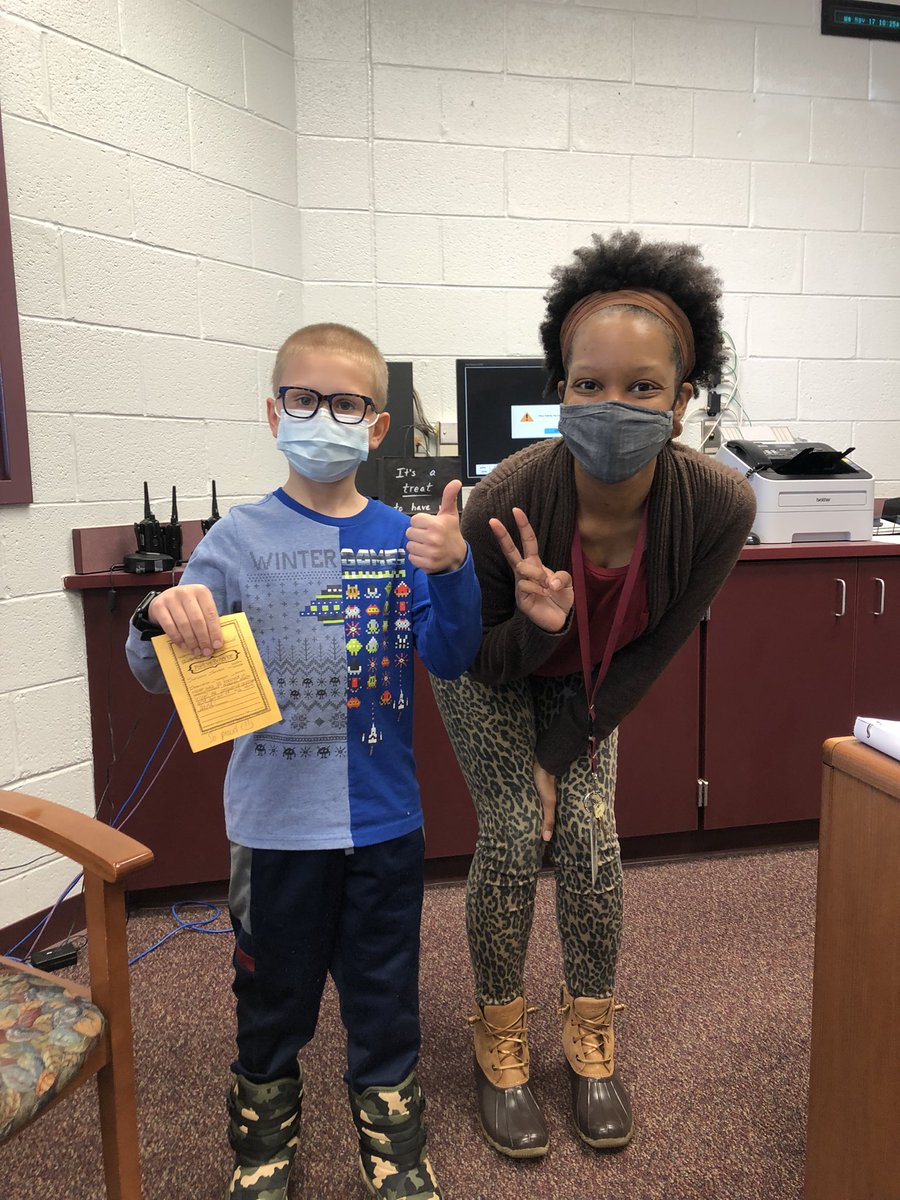 VTilitsky's tweet photo. Our front office staff knows you drop everything when a golden ticket comes in! Mrs. Graham was calling about this student rocking 3rd grade math! I hope the warehouse is stocking up on gold paper, because Ellis is going to need it!☺️😉 @EllisSoars https://t.co/dOcQb4P1ve