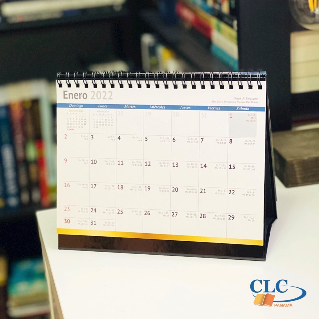 CLCpty's tweet photo. El calendario 2022 contiene:
• 13 meses
• Plan de lectura de la Biblia en un año
• Amplio lugar para escribir citas y notas
#nuestropandiario #calendario2022 #librospanama #libroscristianos #clcpanama #clcpty #clclibros
Precio: 💲3.95‼️🔥 https://t.co/UEZYsLMUXI