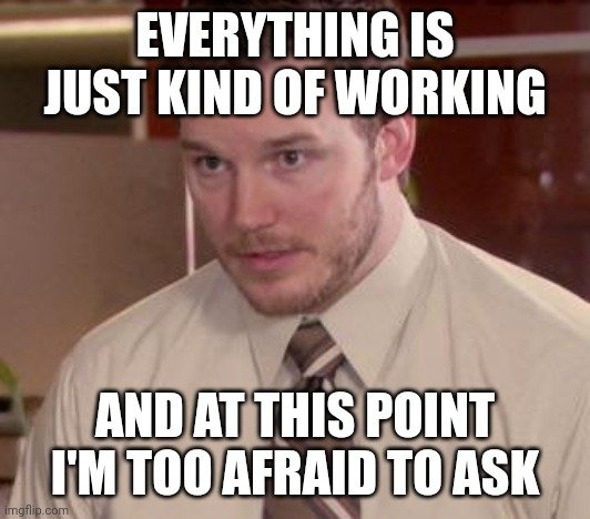 ericbdev's tweet image. I built a thing with new tech. Its been a big amount of frameworks + #typescript learning.

I&apos;m still routinely surprised it keeps working

#javascriptfatigue #webdev
