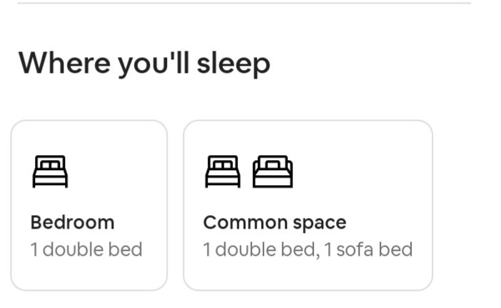 UkDrivingCritic's tweet photo. Cash quiz. £10 for the first person to look at the attached AirBnB accommodation and reply with the correct number of physical bedrooms, beds and the reason why.  

#airbnb
@Airbnb_uk https://t.co/9k5STuFmim