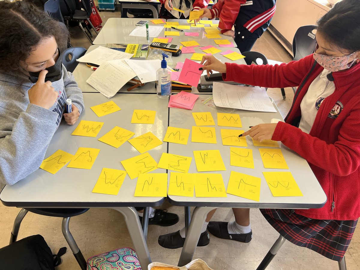 mathteacher09's tweet photo. Here you see some of our kids enjoying their #MathLife adventure. On our way to 100% w/ 5’s. 💪💯 https://t.co/zHAFjOXR8T