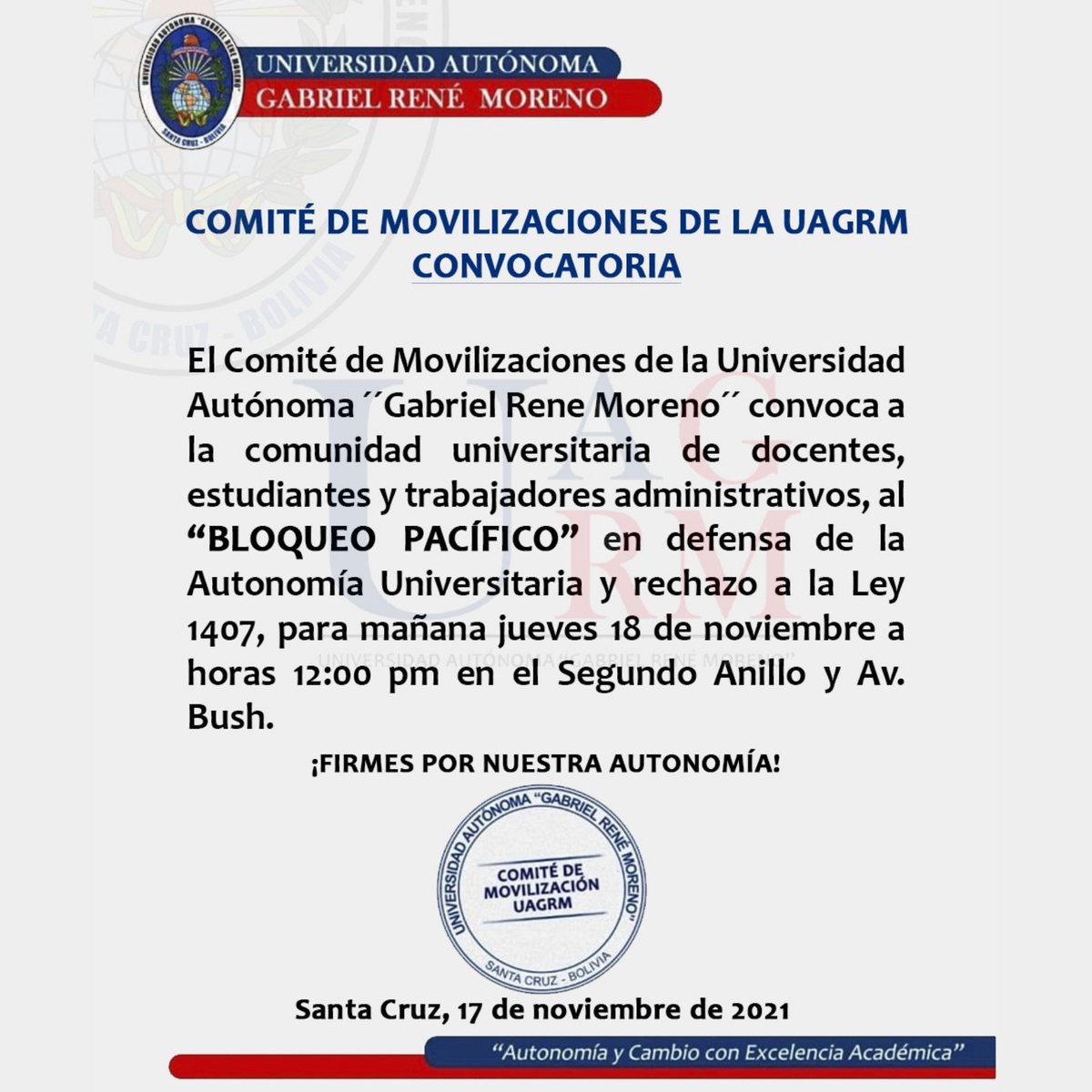 UAGRM tweet media