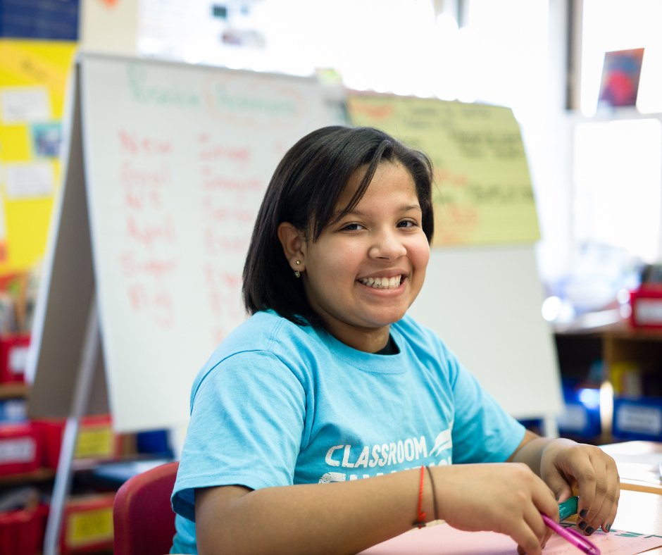 Each week, over 30,000 students across the country learn from the world's best athlete mentors. 💙 How will you help your students' mindset grow and evolve? 

Visit teach.classroomchampions.orrg to find your #ClassroomChampion. 🍎🏅