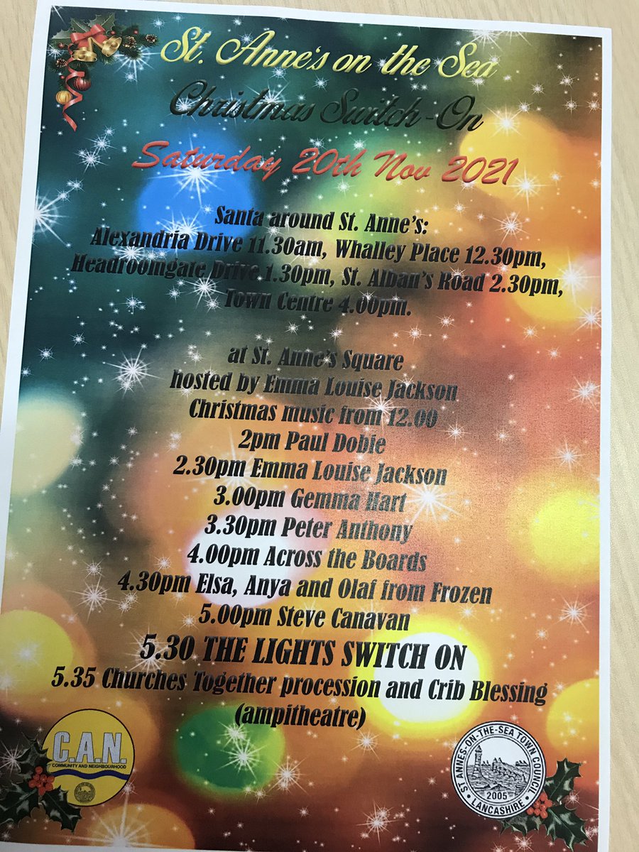 COUNTDOWN to CHRISTMAS 💕 #stannes #fylde #Lancashire #festive #community