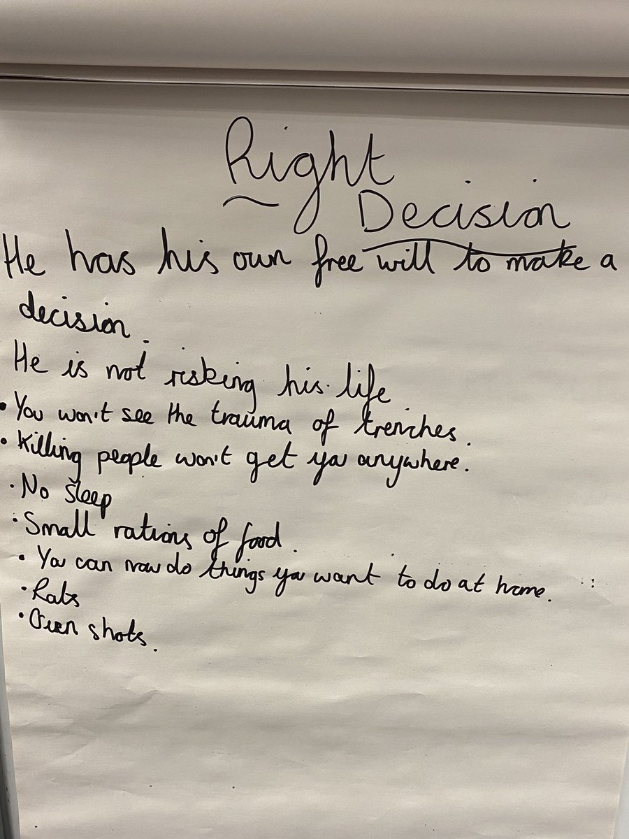 FeatherstoneYR5's tweet photo. It was great for Year 5 to fully understand what a Conscientious objector was during the war and whether the choice they made was the right one. I look forward to seeing their writing based on the reasons they have given. https://t.co/IwpS3mDyiJ
