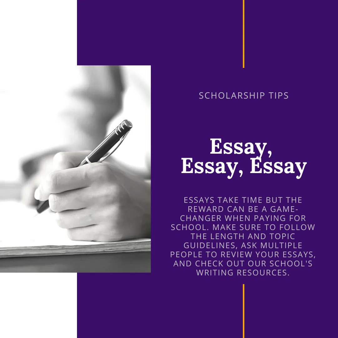 Keep an eye out for scholarship application tips throughout the month of November. Check out the WIU Scholarship page at wiu.edu/scholarship for more information on scholarship options and deadlines!

#WIU #Scholarships #NSM