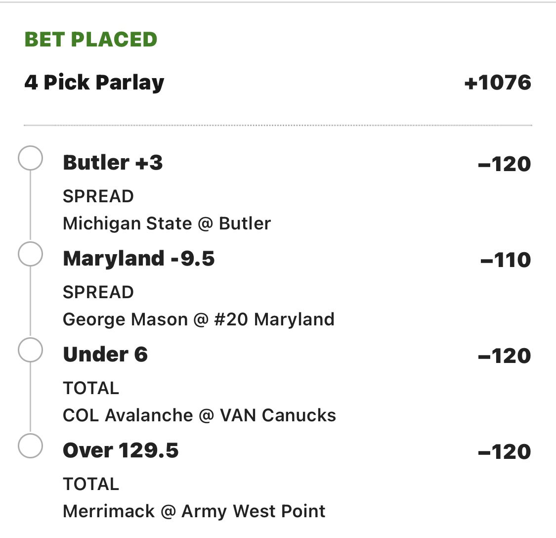 RandallKBets's tweet photo. 💰$100 Whale Wednesday 💰

I have put together a four team +EV parlay for tonight using the tools from OddsJam.  If this parlay hits, one random person who retweets this will win $100!

To enter the contest:
1. Follow @OddsJam 
2. Follow @RandallKBets 
3. Retweet this tweet https://t.co/8QkskZCxed