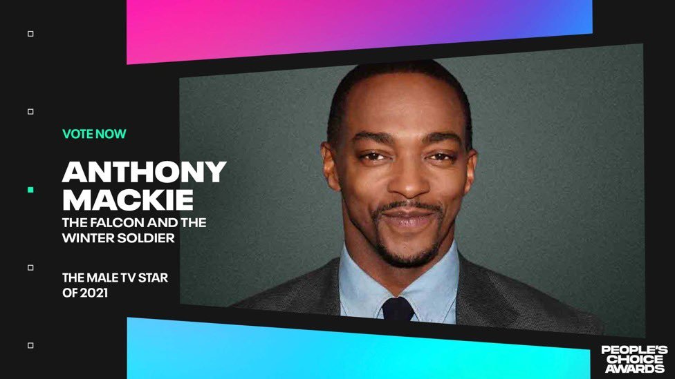 Today 11/17 is the last day to vote for The People's Choice Awards. Retweet this or copy / paste this text and Tweet your vote! We vote for #AnthonyMackie for #TheMaleTVStar of 2021 #PCAs