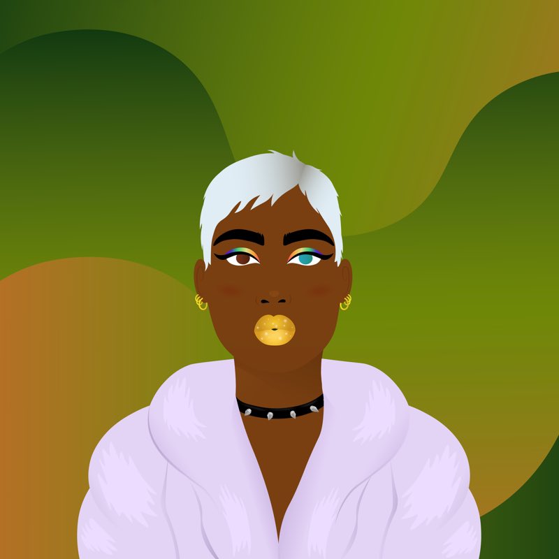 MarzInParis's tweet photo. This is my first project in the NFT space. A million thanks for @worldofwomennft for this massive opportunity. 

Regina is one of 8 WOWs featured in the Mother Earth Muses collection that’s dropping this Friday, November 19. Thank you to @mebynetta for sharing Regina with me! https://t.co/nQFUkSvp9e