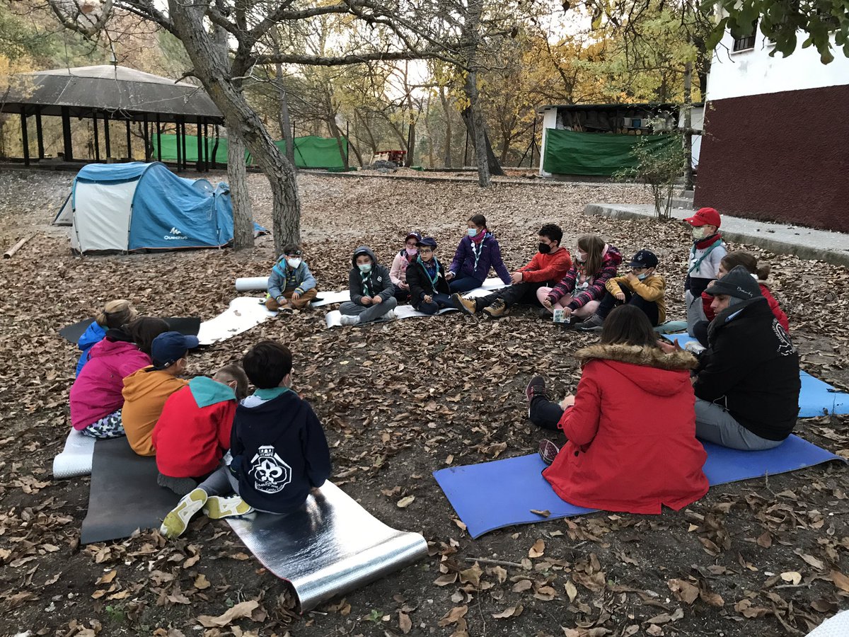 Volviendo a lo que nos gusta ⚜️Allá vamos #scout #mscscouts #rondasolar #servir #campamento