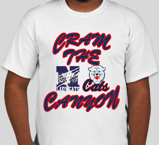 NapCatsGBK's tweet image. Students, check your email! Help us Cram the Canyon and you can get into 4 games for just $5!!! Order a shirt and get into the first 2 home games for the girls AND boys for free with your shirt on! See link for order form! #CatPride #CramTheCanyon
docs.google.com/forms/d/e/1FAI…