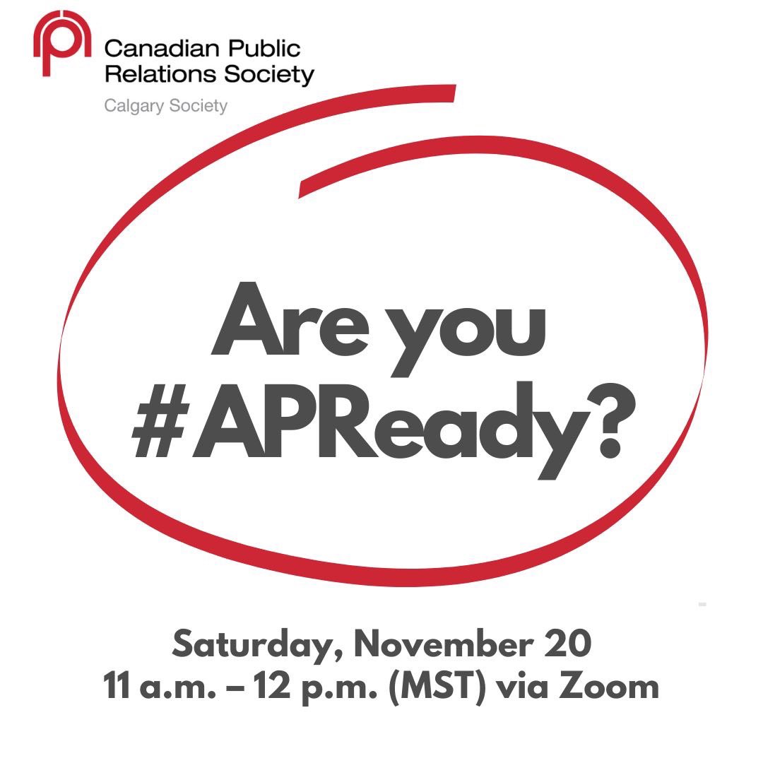 Please join our Accreditation Chair, <a href="/kim_kajones1206/">Kim Jones 🇨🇦</a>, APR along with <a href="/lrushka/">Lisa Rushka</a>, APR and Ran Ju, Ph.D., APR as they talk about deadlines, expectations, study groups, the exam process and anything else you’ve got on your mind.

Nov, 20, 11 a.m. – 12 p.m. (MST) via Zoom

Link in bio