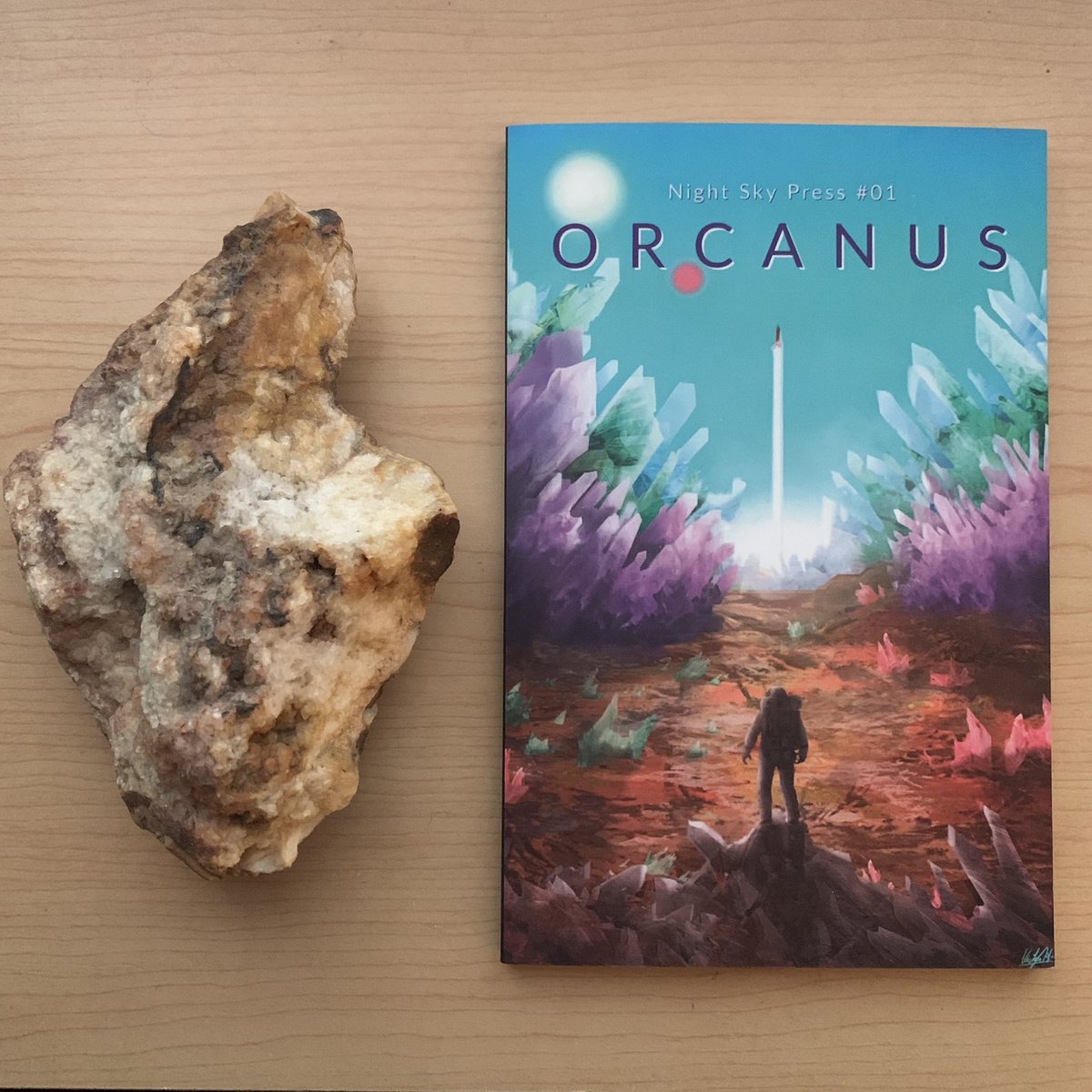 NightSkyPress's tweet photo. Only a week left to preorder your copy of ORCANUS, our inaugural issue. We now accept credit/debit cards and PayPal at check out, and we offer accessibility discounts on shipping if needed (DM us.) 

Every order supports our paying mag &amp; current and future contributors! https://t.co/On9V6Wyn5k