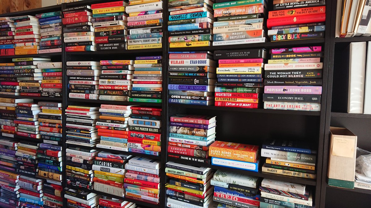 folioseattle's tweet photo. @nysoclib Those are some impressive stacks @nysoclib ! Here are some of ours. #StacksWeek #librarylife https://t.co/scK026SGNW
