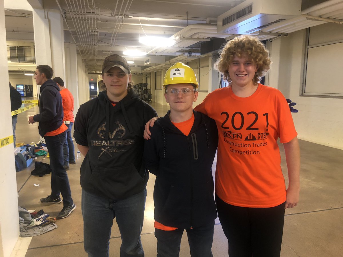 byingtonsolway's tweet photo. Congratulations to our Karns team. We had a great time at the builders exchange competition today. Six of our students won! https://t.co/3VqJfirpBE