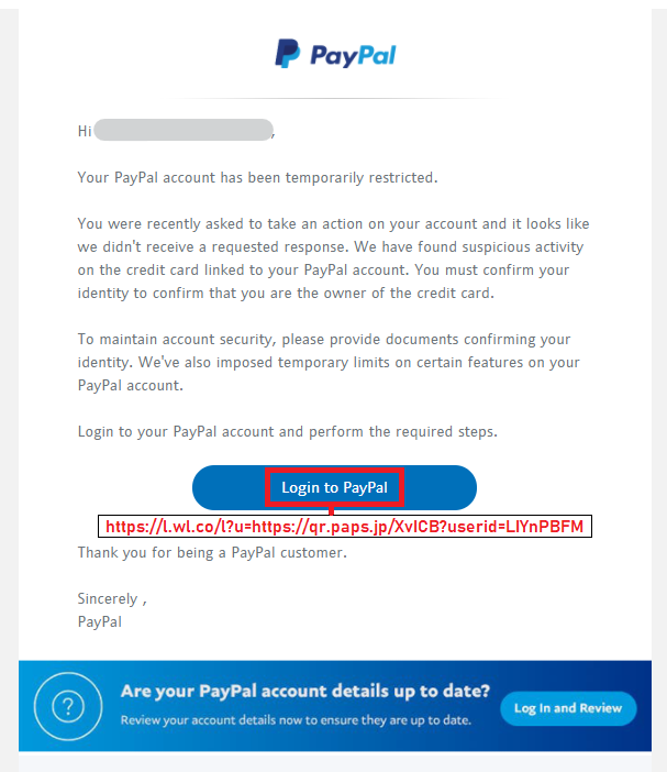 BushidoToken's tweet photo. Quick blog - Analysis of the latest PayPal phishing attacks - ft. an 11 part phishing kit and a WhatsApp Open Redirect

https://t.co/z5tESDQVPQ https://t.co/dFsSaSTw4H