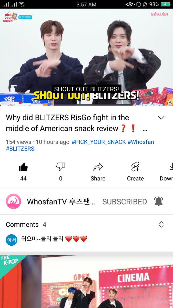 shunpeidelusion's tweet photo. @Whosfan_HANTEO Thanks again for doing this event. I actually like the whole video. But my favorite part is when Go_U proudly said that he is the sexiest and cutest member of Blitzers and will make Blee stan him. 😂 I had so much fun watching it!! ❤ 
#BLITZERS #RisGO #PICK_YOUR_SNACK #Whosfan https://t.co/fsCYd1guEX