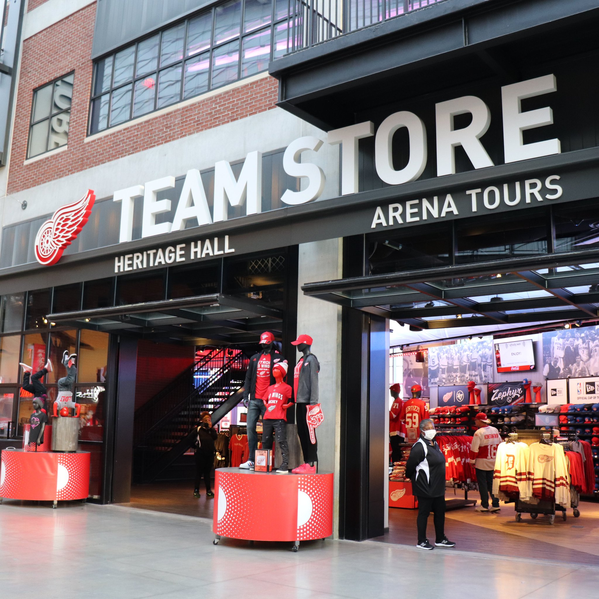 Red wings team store sales