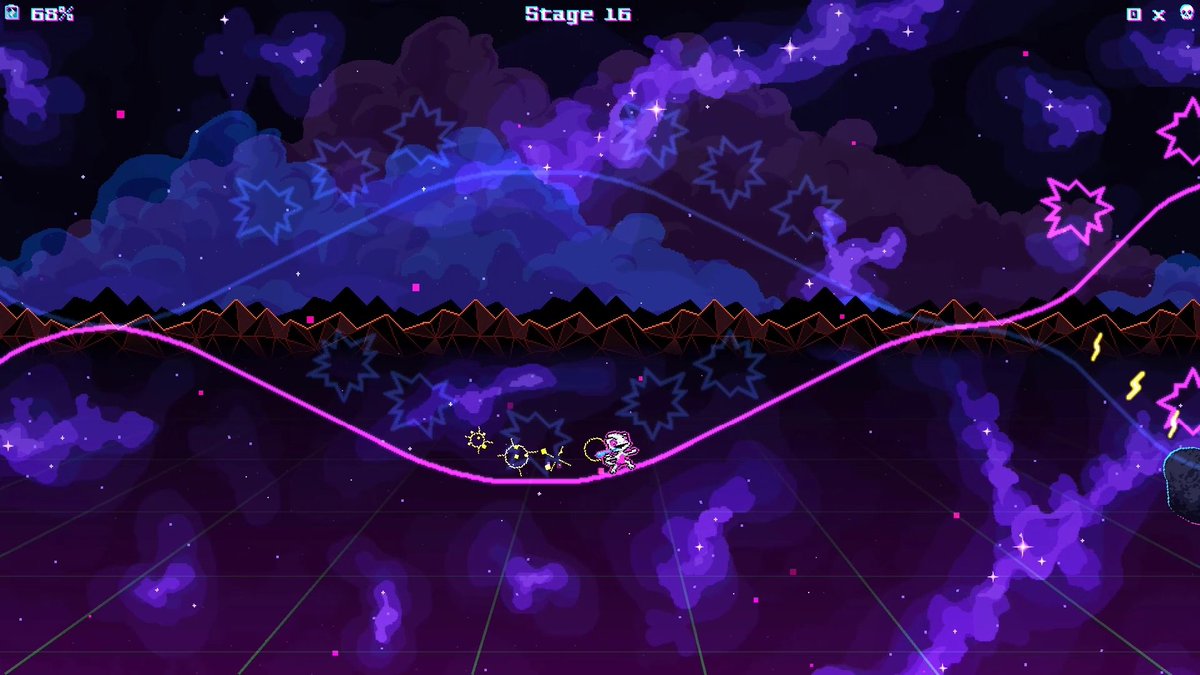 burninggoat_'s tweet photo. We added a new color schemes for each world. The red one is looking quite menacing though...

#Chameneon #indiedev #gamedev #indiegamedeveloper #indiegame #pixelart #vacaroxa https://t.co/5OaVTynVFT
