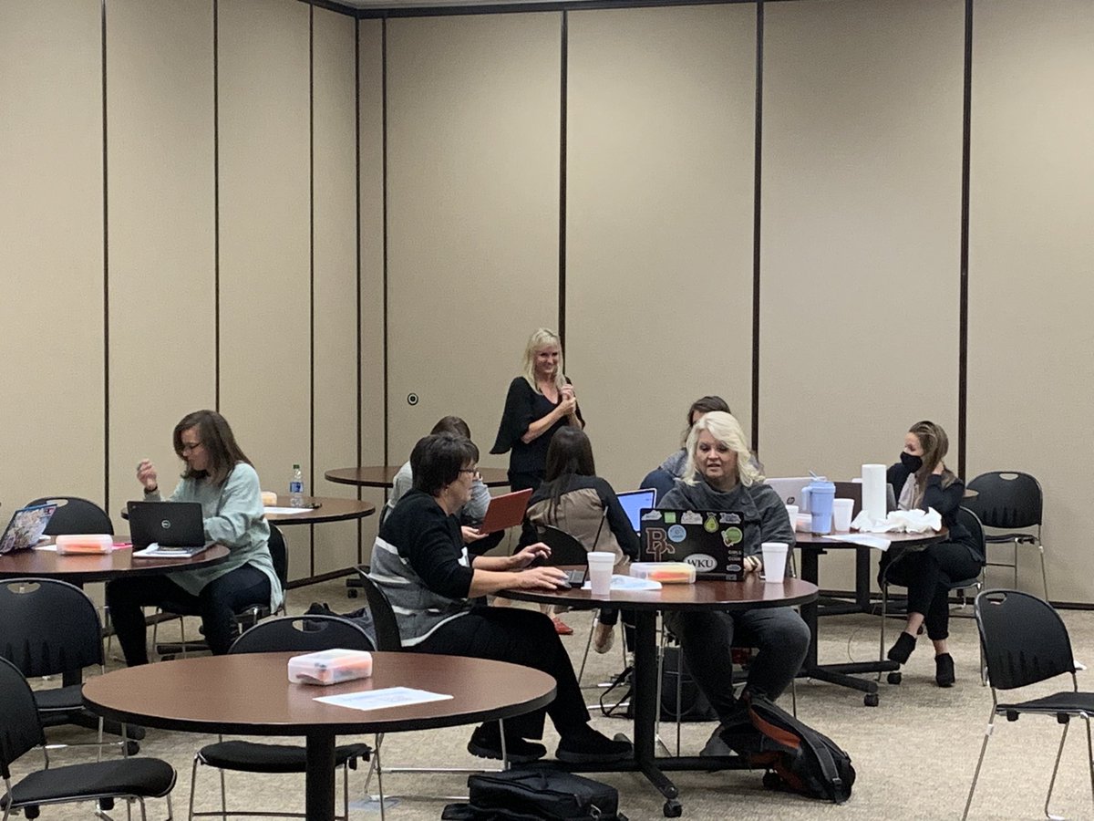 DaleGoatley's tweet photo. Designing effective instruction, no matter the setting! @GRRECKY’s digital design lab palooza has been a success! We appreciate today’s learning leaders: @ericcurts @alicekeeler @AmandaFoxSTEM @HollyClarkEdu https://t.co/1E0YSs3UnX