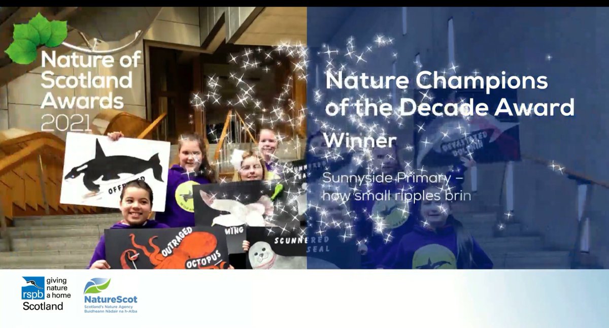garycondie67's tweet photo. Congratulations to @SunnysidePri @NaeStrawAtAw #naestrawataw on winning Nature Champions of the Decade. Very proud of the young people and staff #NatureofScotland #OurDearGreenPlace #inspiring @maureen0207 @EdISGlasgow @RichfordSarah https://t.co/UqI58JCKeQ