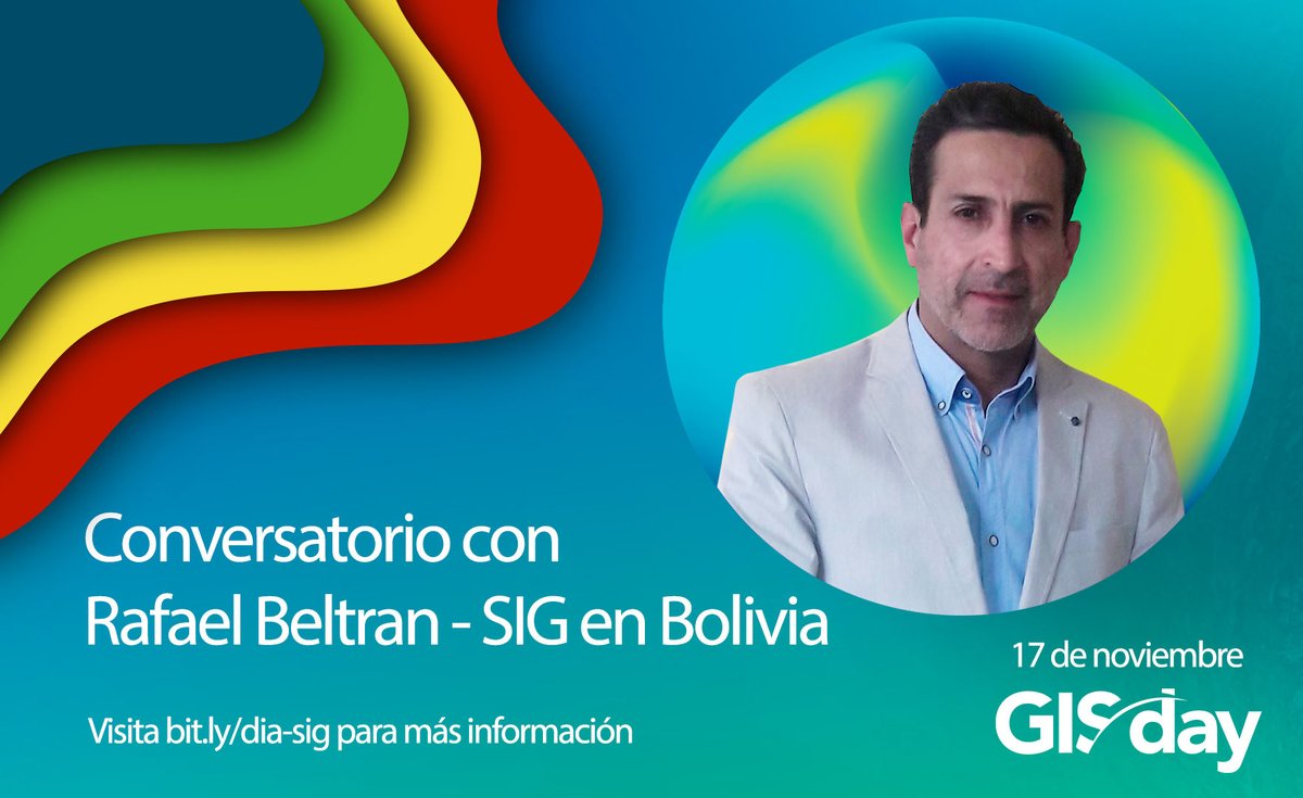 RafoBeltran's tweet photo. Muy agradecido con la empresa @igeobolivia - Inteligencia Geoespacial SRL y su gran equipo a la cabeza del líder #Carlos Vidal Fuertes por la entrevista brindada con motivo de la celebración del #GISDay 2021 | #Esri #Bolivia https://t.co/Nj71pLiBiF