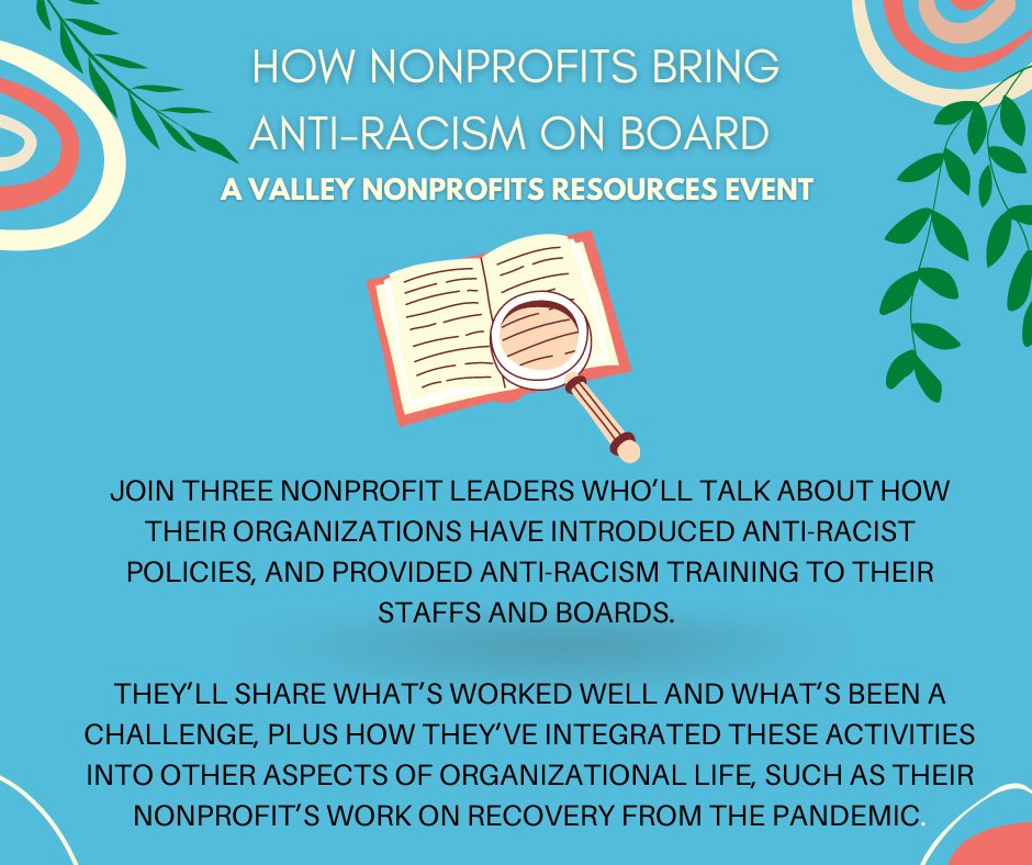 EnrichmentWorks's tweet photo. Join us! Tomorrow, Thursday, November 18 at 1:00pm. Our Executive Director, Donna Wood-Babcock is a panel member for this event and will be discussing our Board of Directors' anti-racism training experience.  You can register here:
https://t.co/TZsMKXjnjo https://t.co/yOf8bEoSJ5