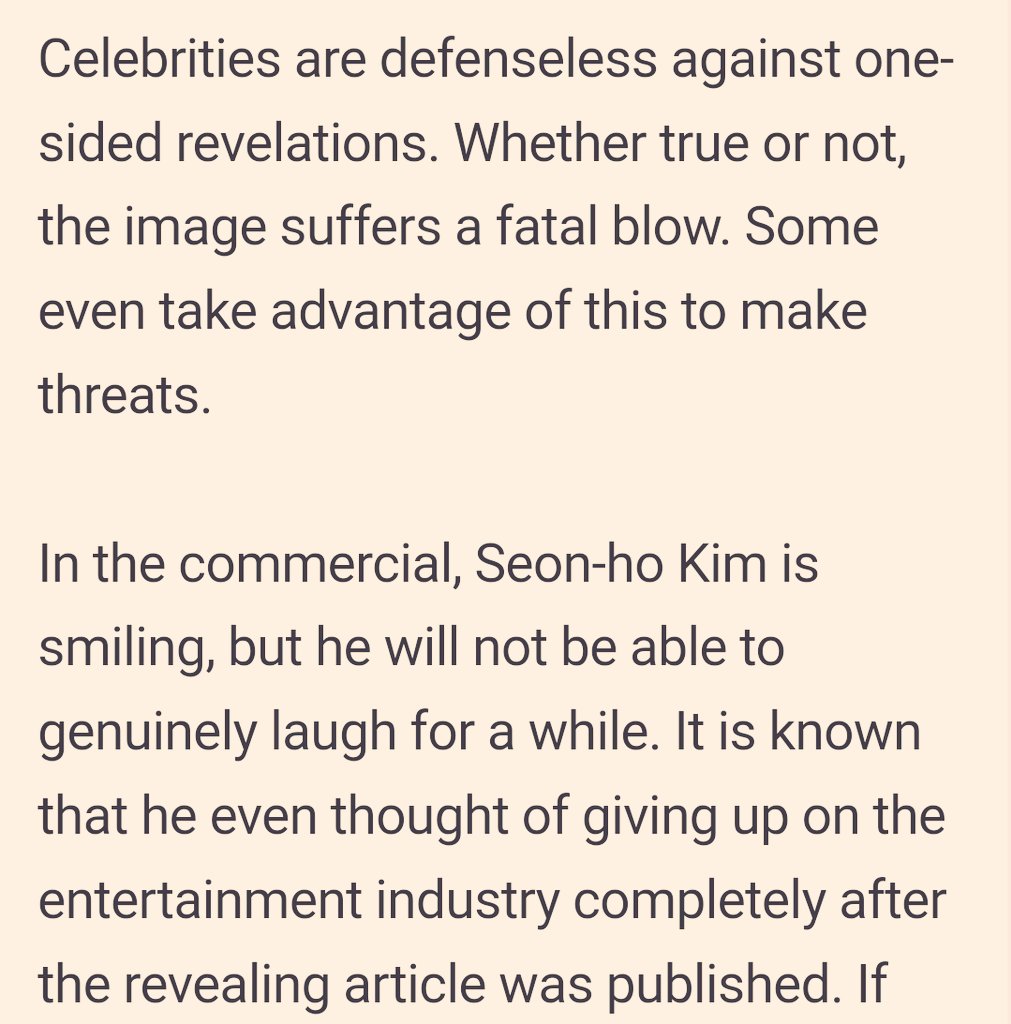 seonnily's tweet photo. "In the commercial, Seon-ho Kim is smiling, but he will not be able to genuinely laugh for a while." 🥺🥺🥺

#KimSeonho, you will find your smile and laugh again. your Seonhohadas are your Gongjin.
We are HERE. ALWAYS 

this article is hitting me so deep.

https://t.co/qQdFqhi5ft https://t.co/DPSMvXtt9m
