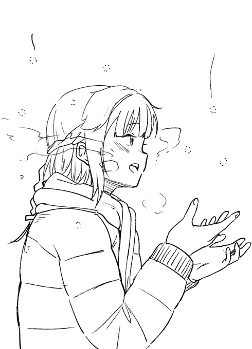 雪だねおねちゃん
のらくがき 