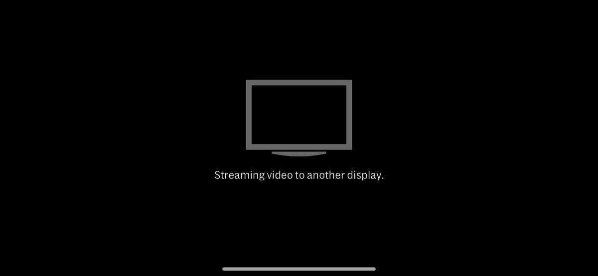 VicNeck's tweet photo. @hbomax how do i remove the grey icon in the middle of the screen? https://t.co/SKlLEFUTOP