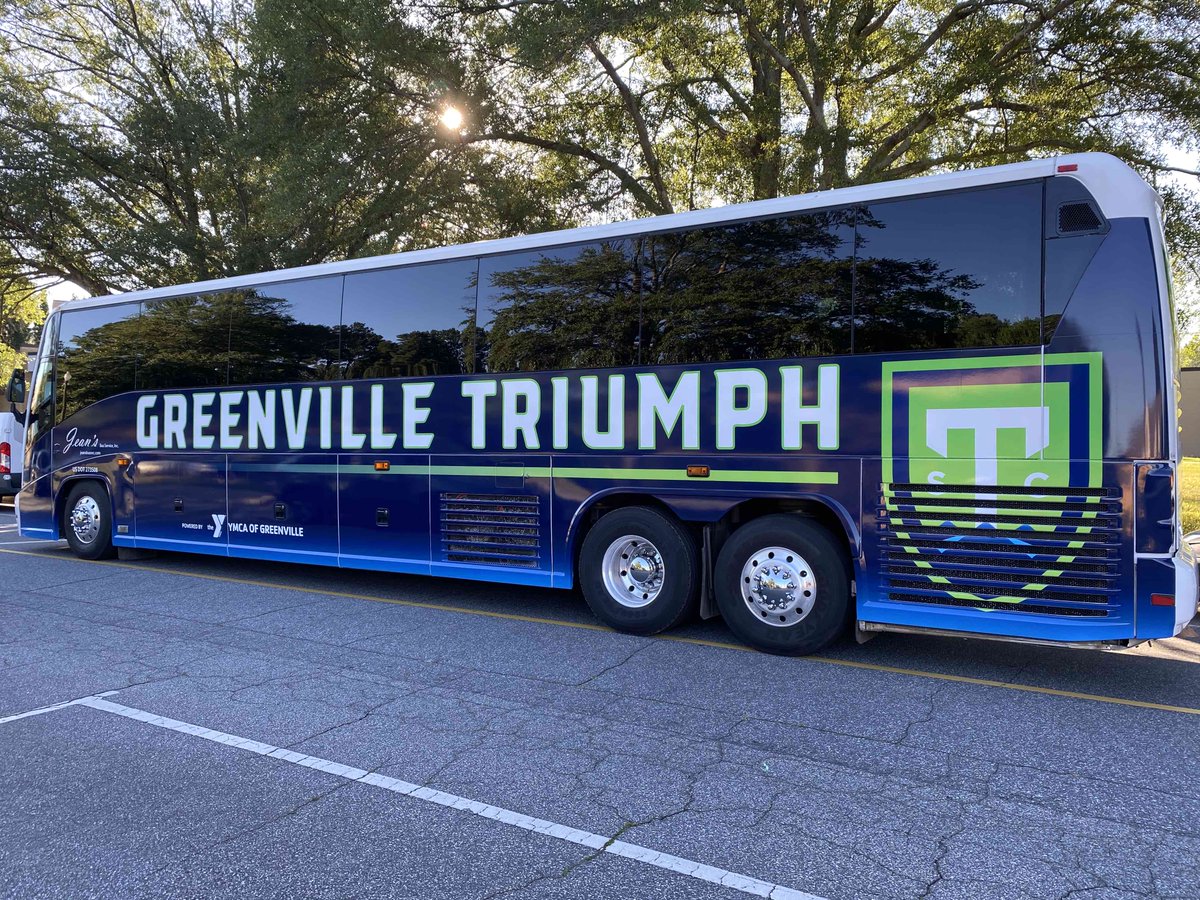 Heads up: the team will depart our training facility at 2:30 PM tomorrow to head to <a href="/GSPAirport/">GSP Airport</a> and on to Omaha. If you’re able to, stop by and see the boys off as we go chase another trophy! #ForThe864

<a href="/BJUBruins/">BJU Bruins</a> <a href="/JeansBus/">Jean's Bus Service</a>