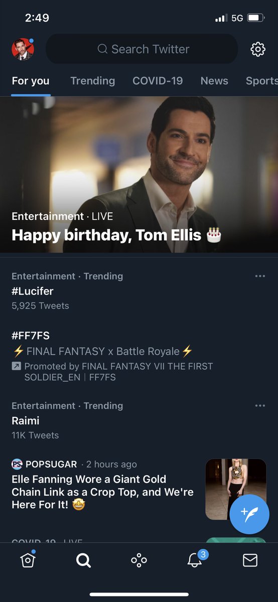 LucianThane's tweet photo. Thank you, Twitter! #Lucifer #TomEllisBday https://t.co/KRN9UIeszv