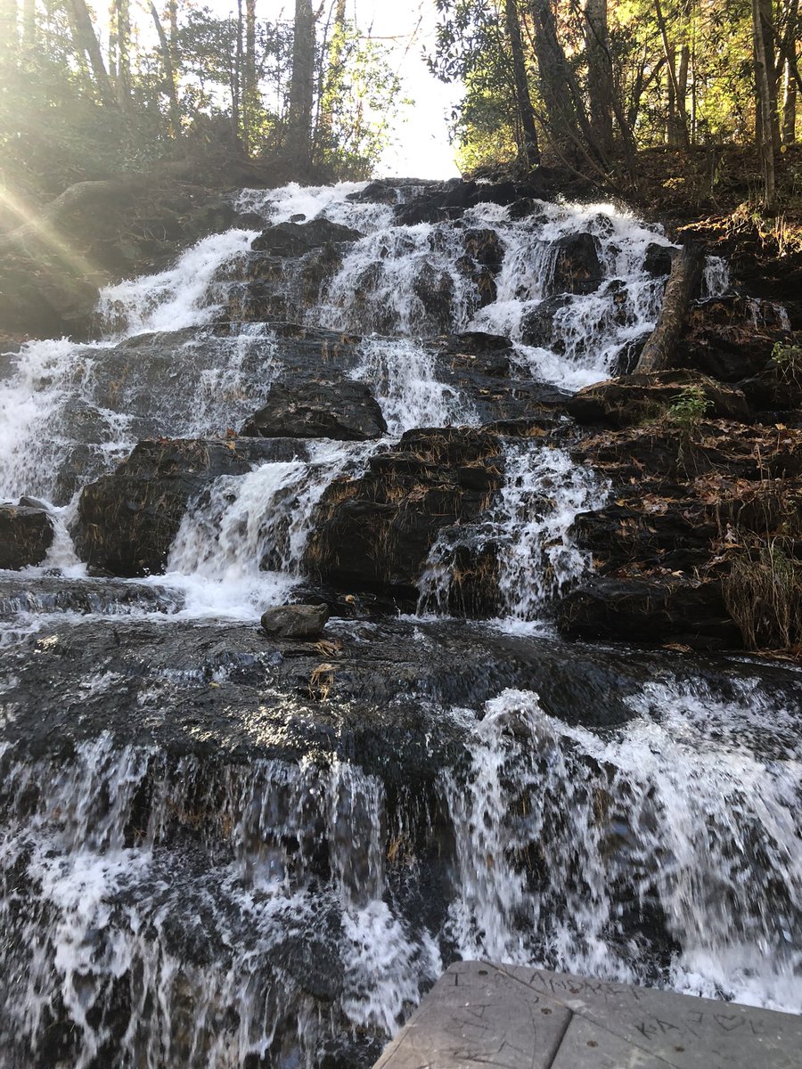 North Georgia waterfall.