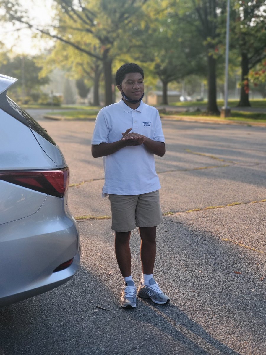 Attend all classes with curiosity and hope, and come home with knowledge that lasts forever! Wishing my youngest a great first day in 9th grade!