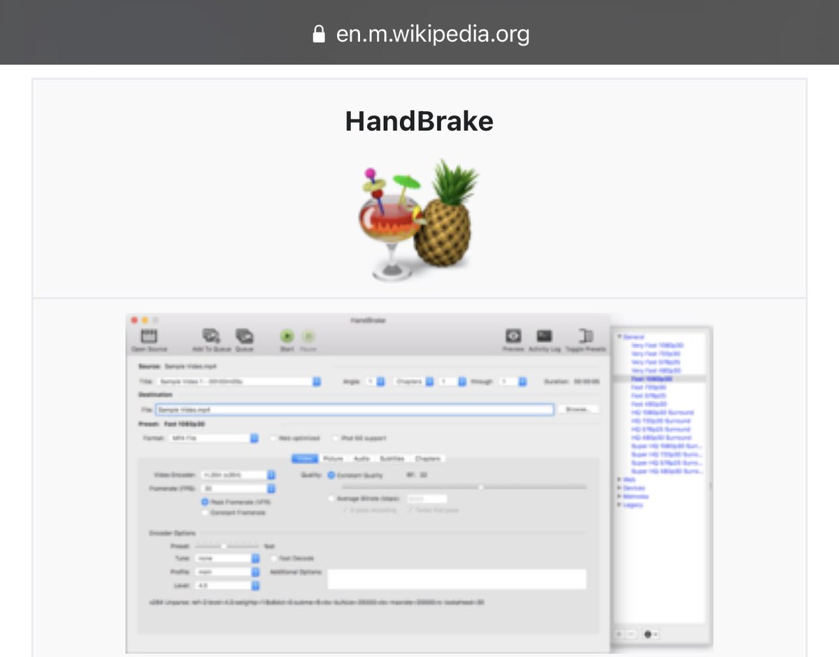 handbrake video converter wiki handbrake video converter wiki