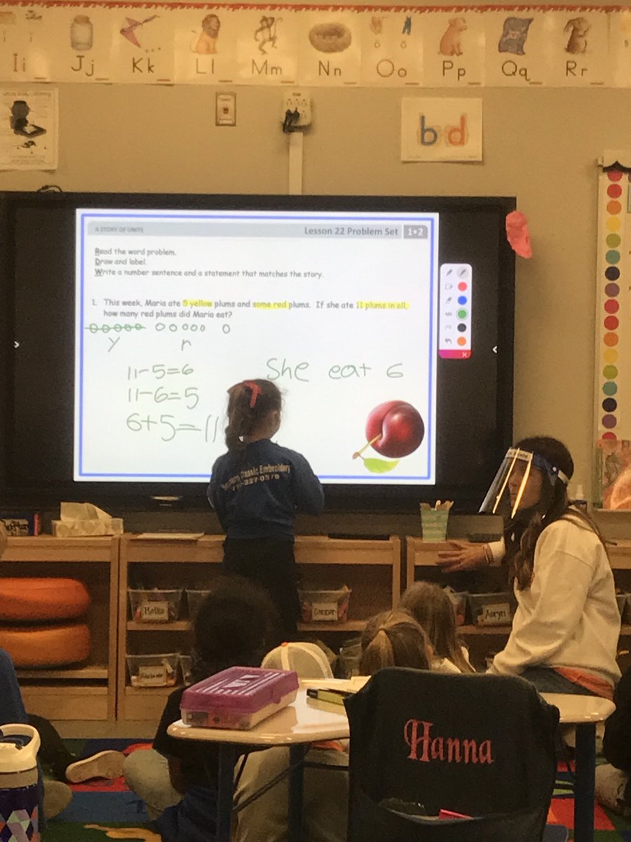 GMSDmathcoach's tweet photo. These first grade Foxes are explaining their thinking, using multiple representations, and using a new strategy. #RDW #organizedmath #studentsteaching #Imamathematician @FHES_gmsd @cbennett_fhes @gmsdTLA @TLAinstructsup https://t.co/aYqWnIjKgO