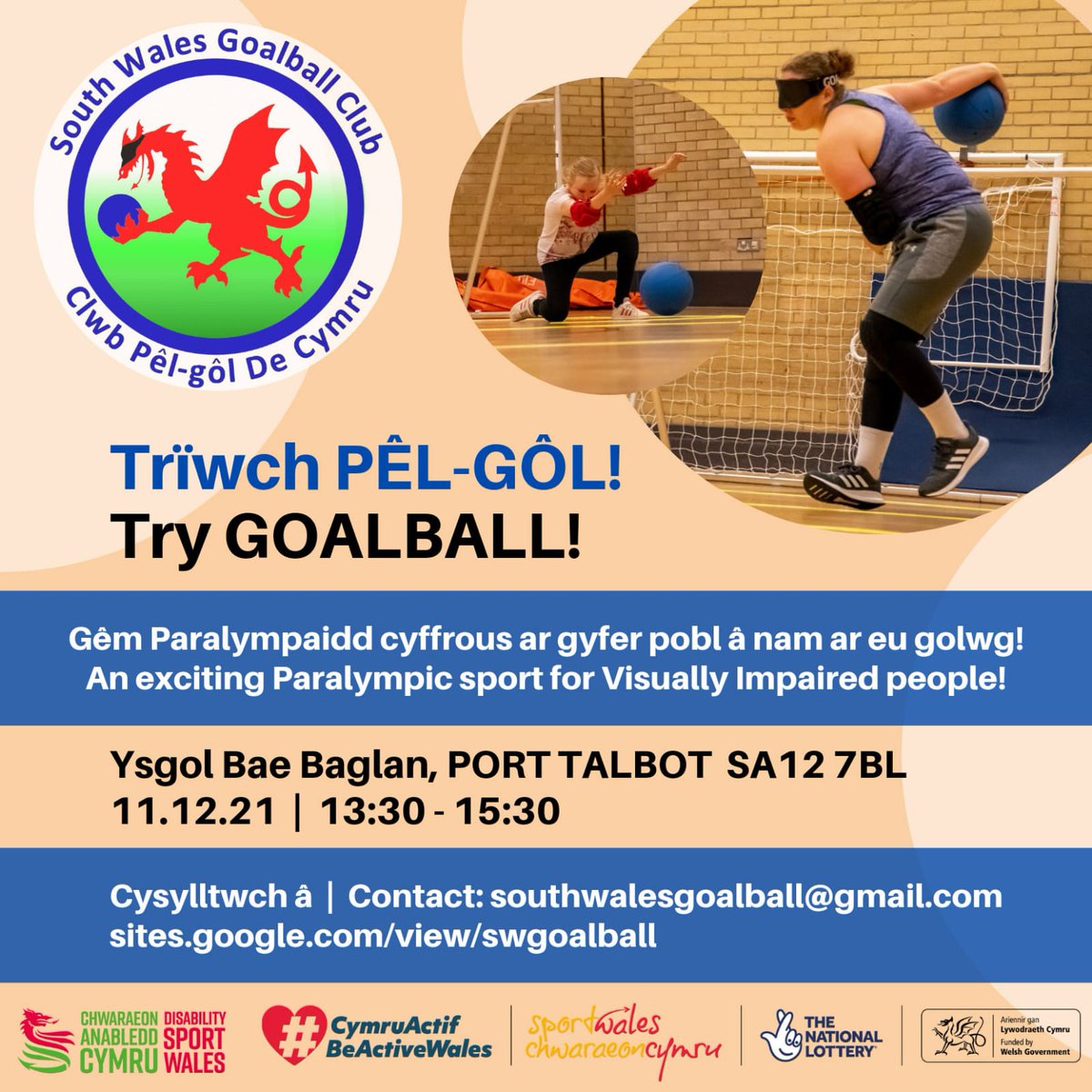 GogaSport's tweet photo. Do you have a visual impairment? 
Are you looking for a new, fun and/or competitive activity?

Look no further @SWGoalball are looking for new players. Please don't hesitate to get in touch.
👇🏽👇🏽👇🏽 https://t.co/8Zp10o7SOY